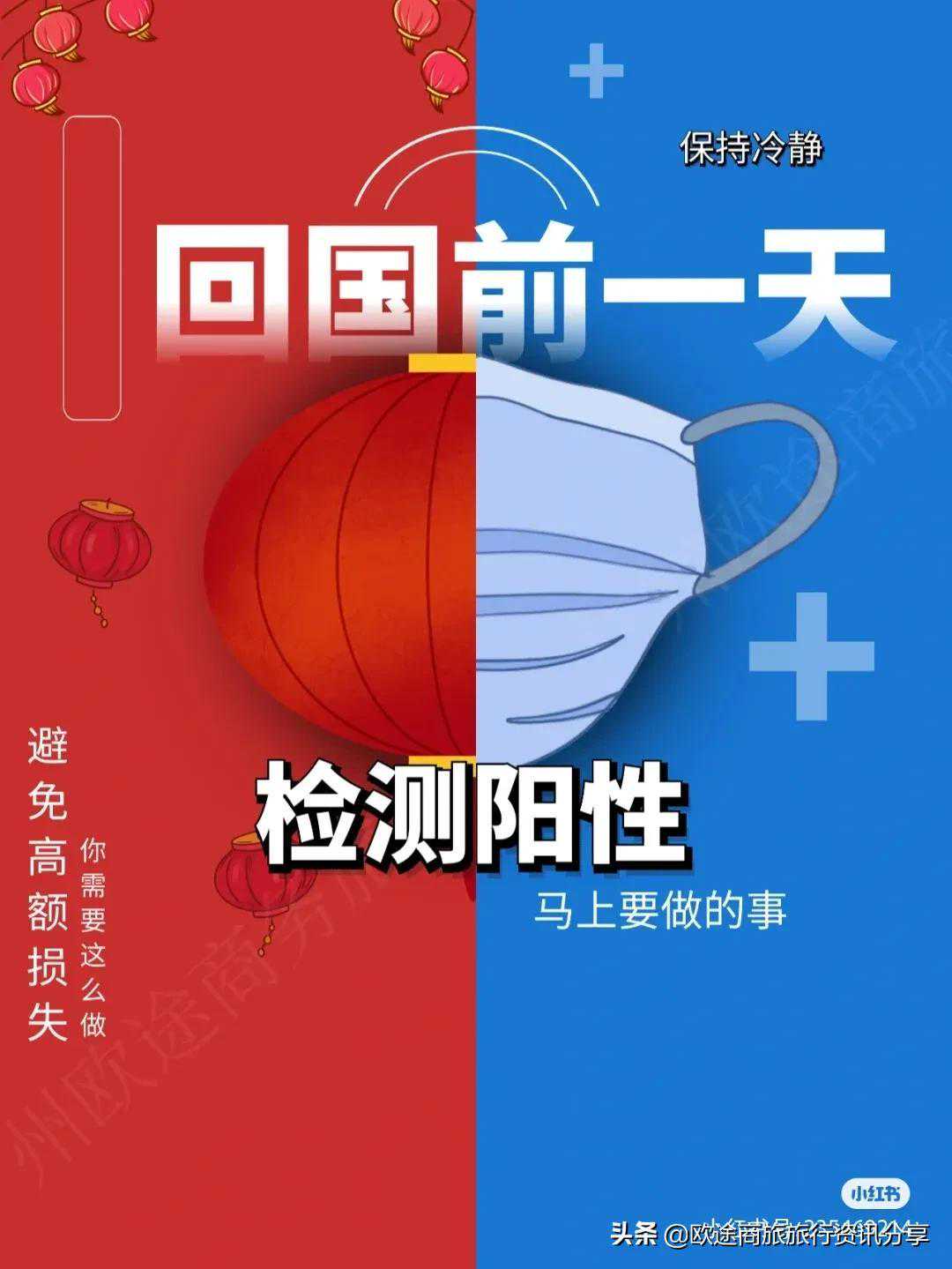 干货分享：回国前48小时内检测阳性，马上要做的事情