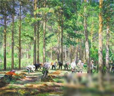 春燕报春忙 画笔逐春光