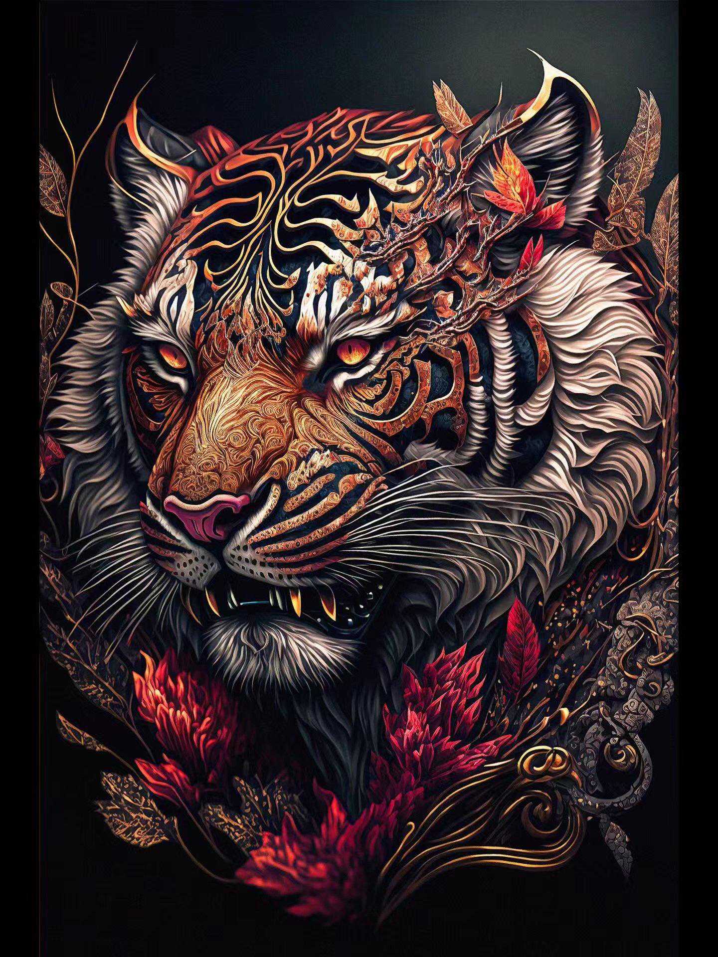 福星高照，虎人大吉！家中有属虎者，财富喜事等着你，别错过！