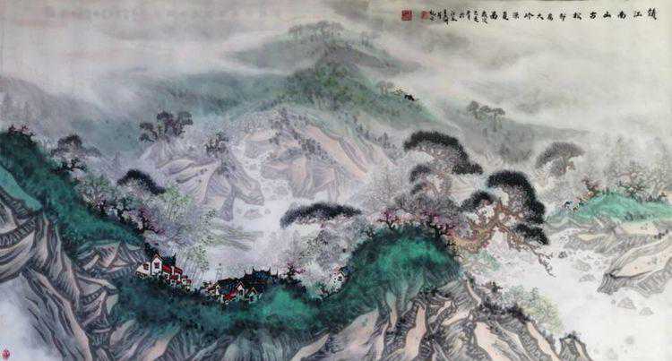 翰墨丹青名家名作——王久湖 庄琦