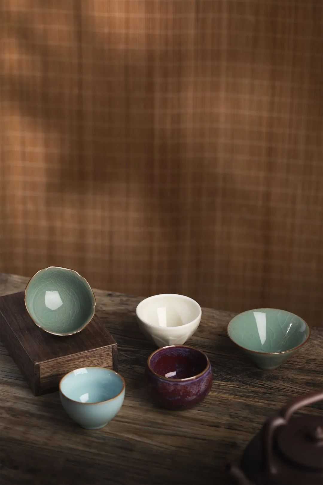 集齐五大名窑盏丨再现千年宋瓷风雅