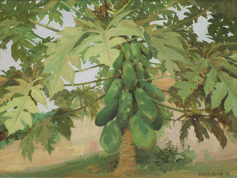 “化境——当代油画写生作品展”艺术家：钟耕略