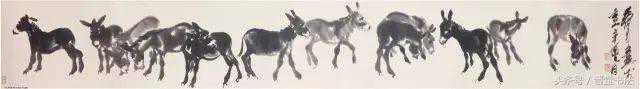 黄胄笔下的驴栩栩如生