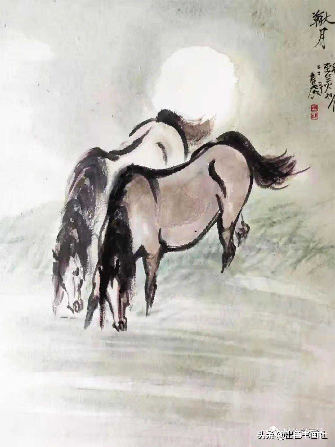 骏马祛疫 宫春虎师生画马作品展