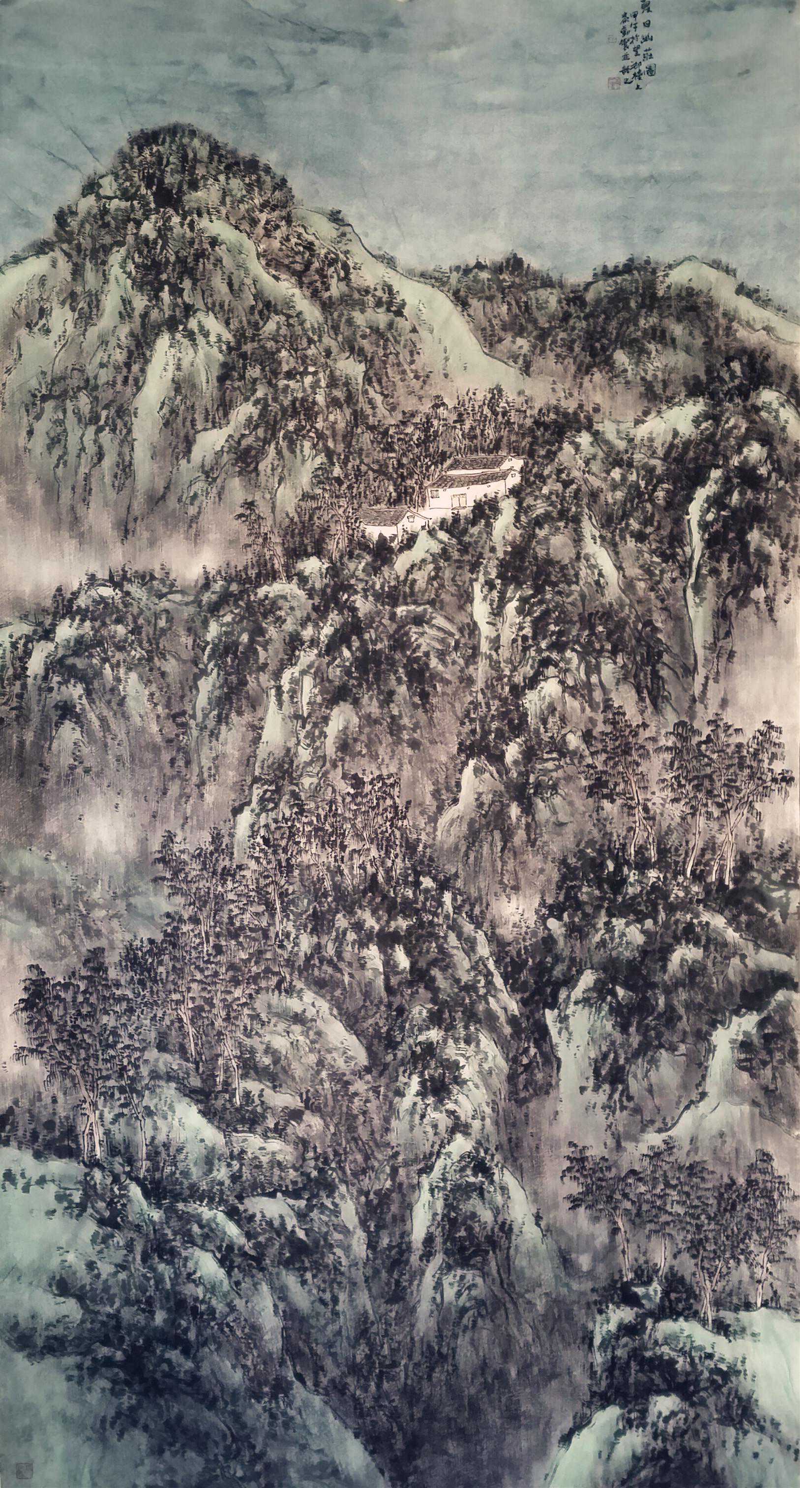 山水画家田泰勤作品欣赏