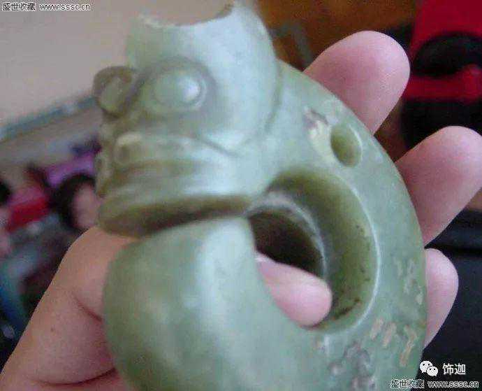 玩老玉必看，红山文化管钻痕