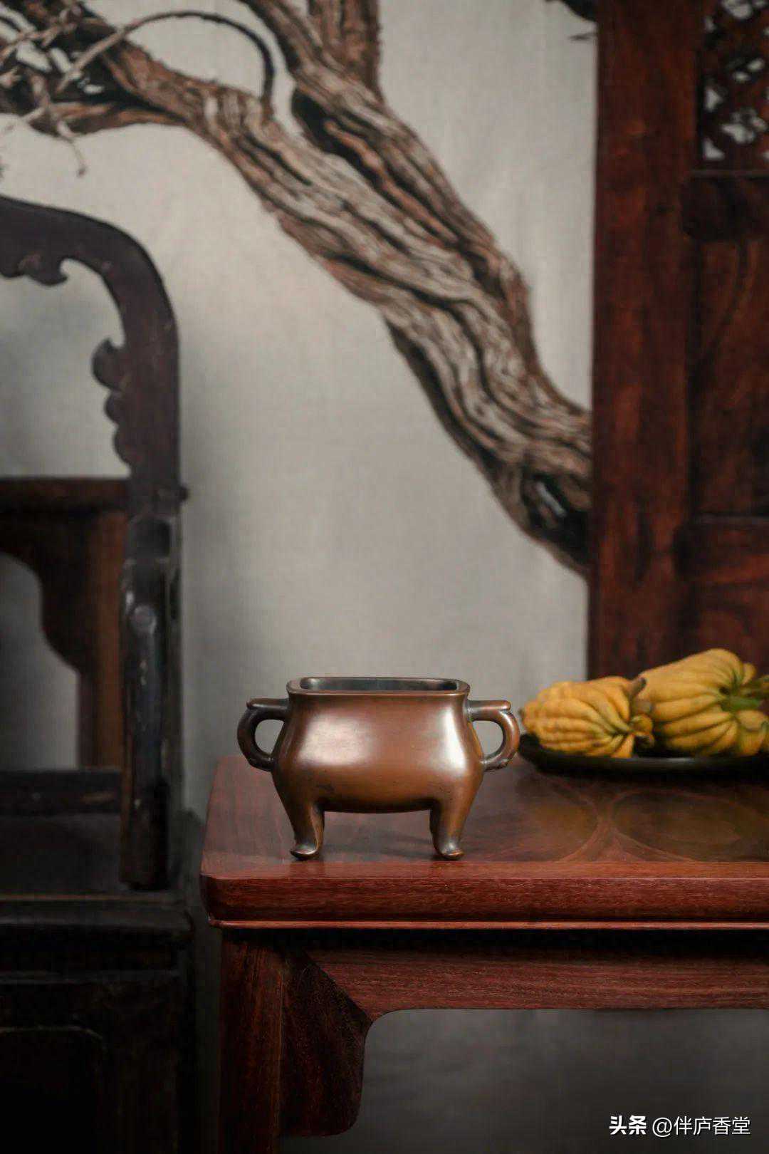 火养铜炉——大美铜器，三分靠制，七分靠养！