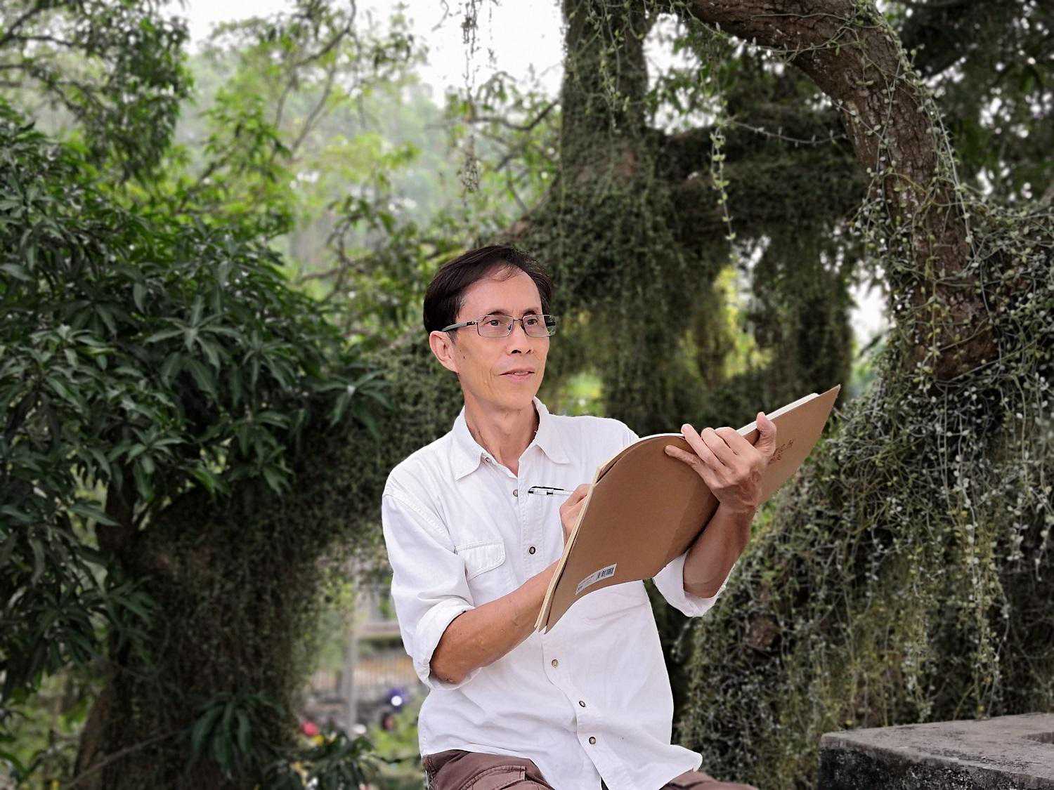 艺术评论 | 叶其青：用笔墨浸润心中的桃花源