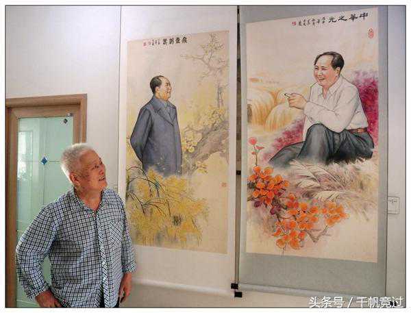 孙世国专访：访领袖画儿画家霍允庆 摄影