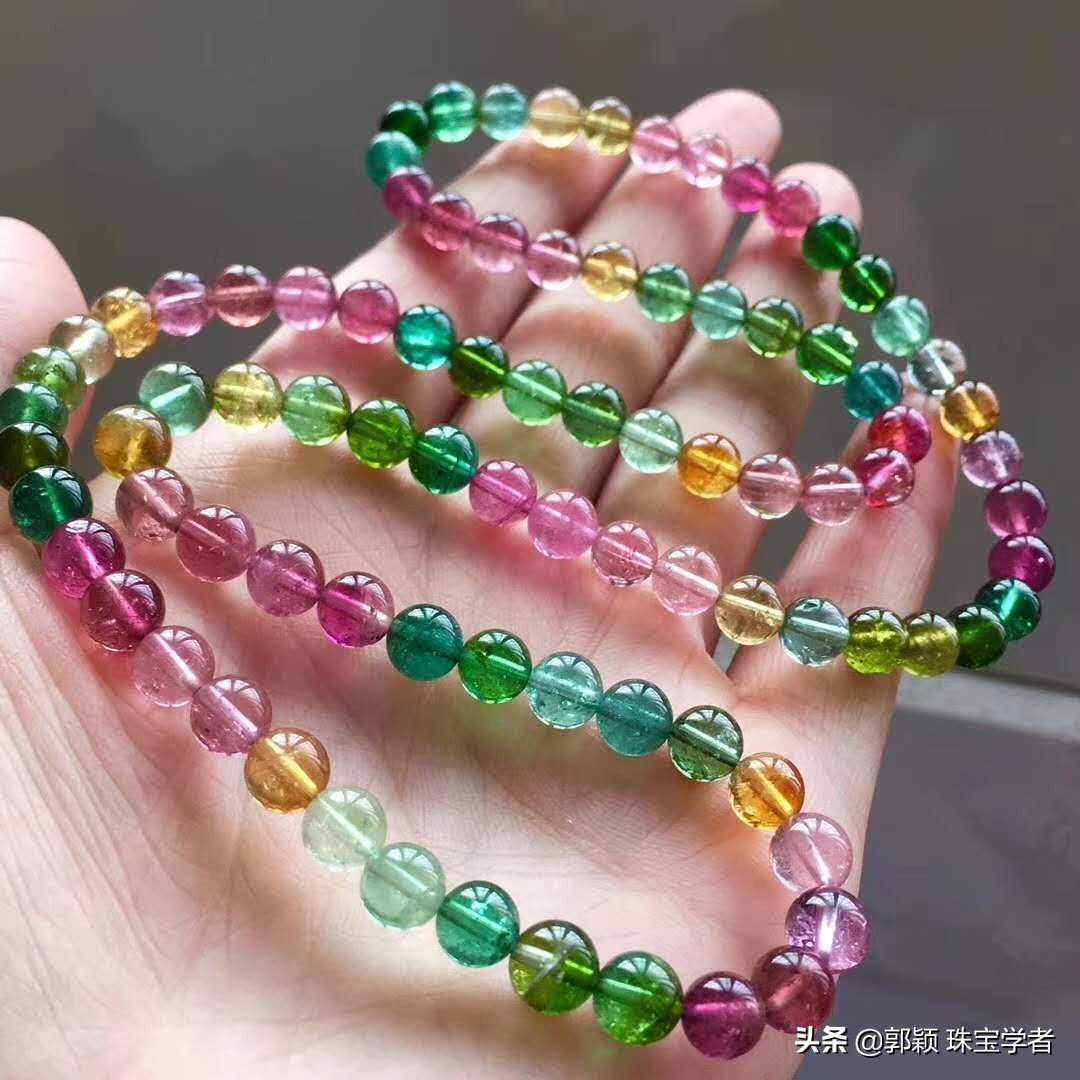 一对碧玺裸石花5000加镶嵌成耳钉，真的值得吗？