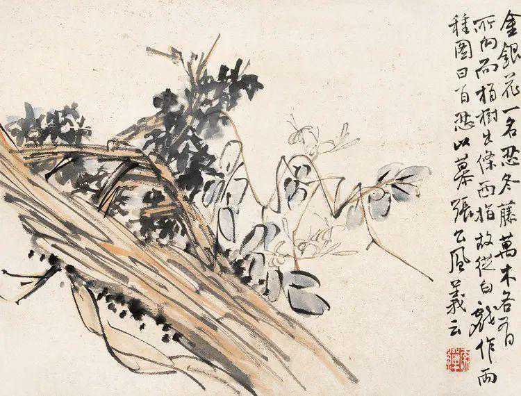 扬州八怪之李鱓｜纵横笔墨，怡然自得，高清花鸟画欣赏
