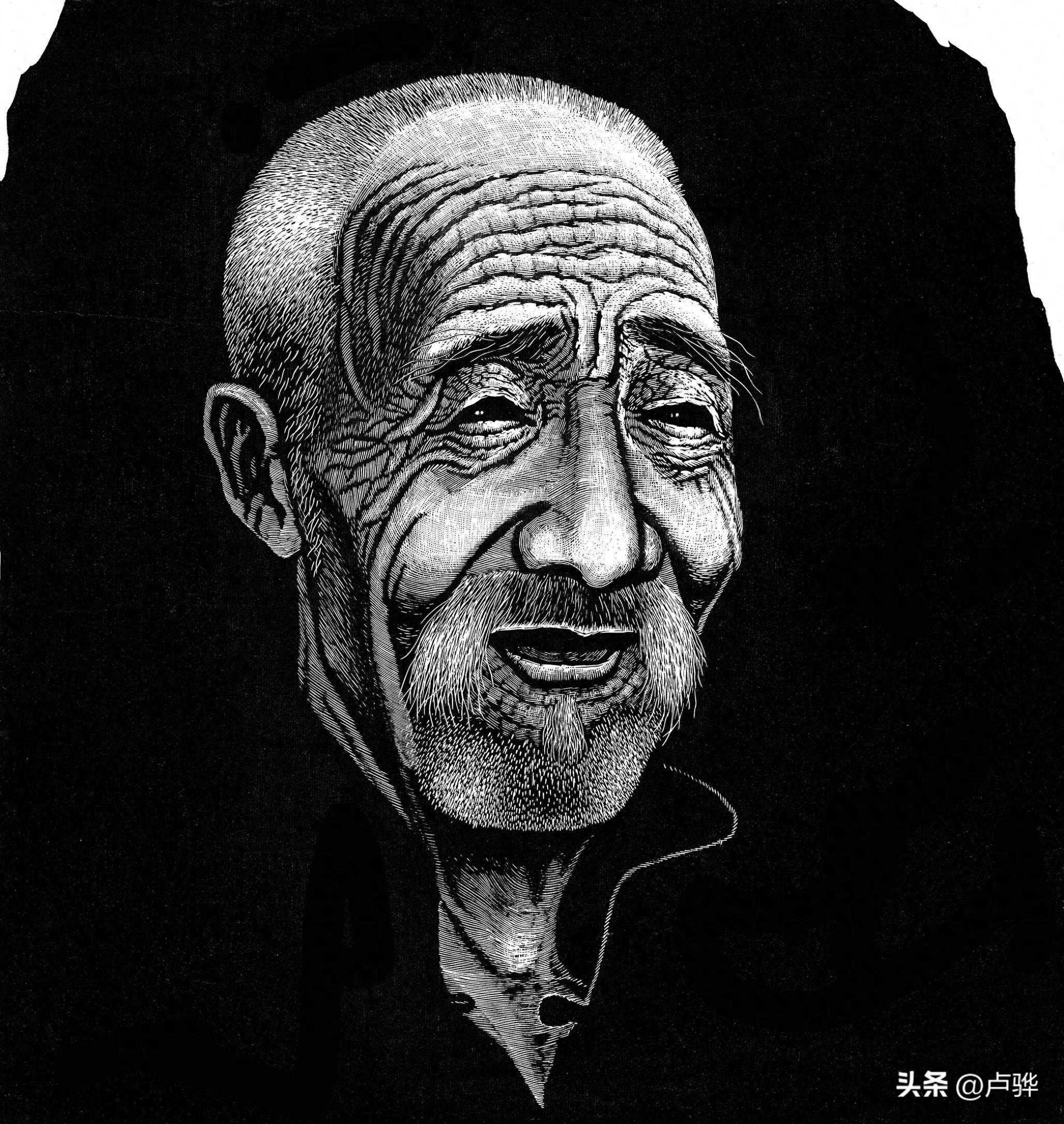 卢骅：许汝良版画《鲁西劳模》作品赏析