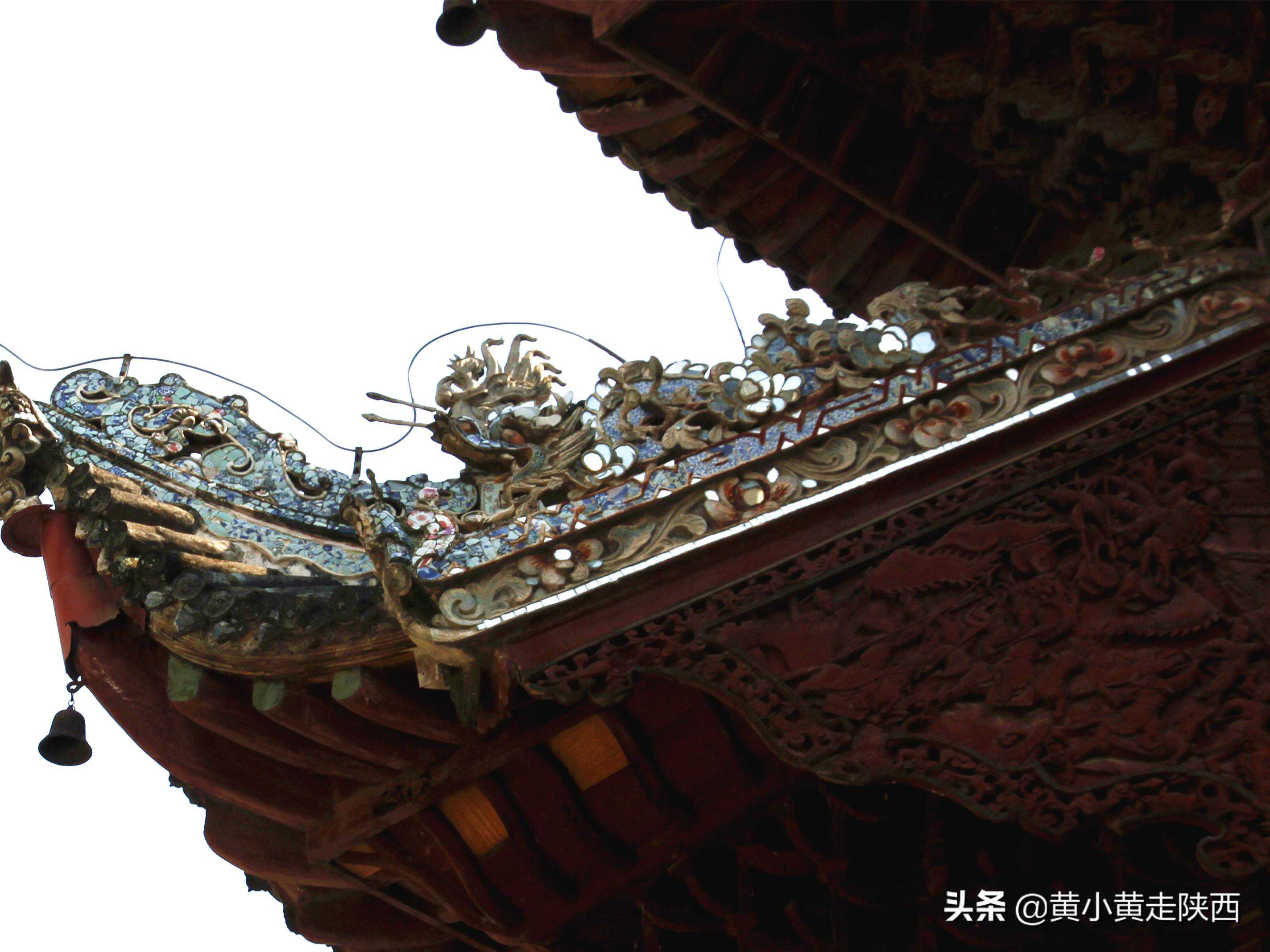 陕西秦岭罕见清代“花楼”，用碎瓷烂碗装饰，却美得独一无二